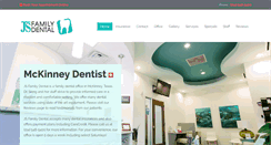 Desktop Screenshot of jsfamilydental.com