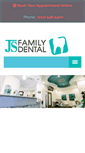 Mobile Screenshot of jsfamilydental.com